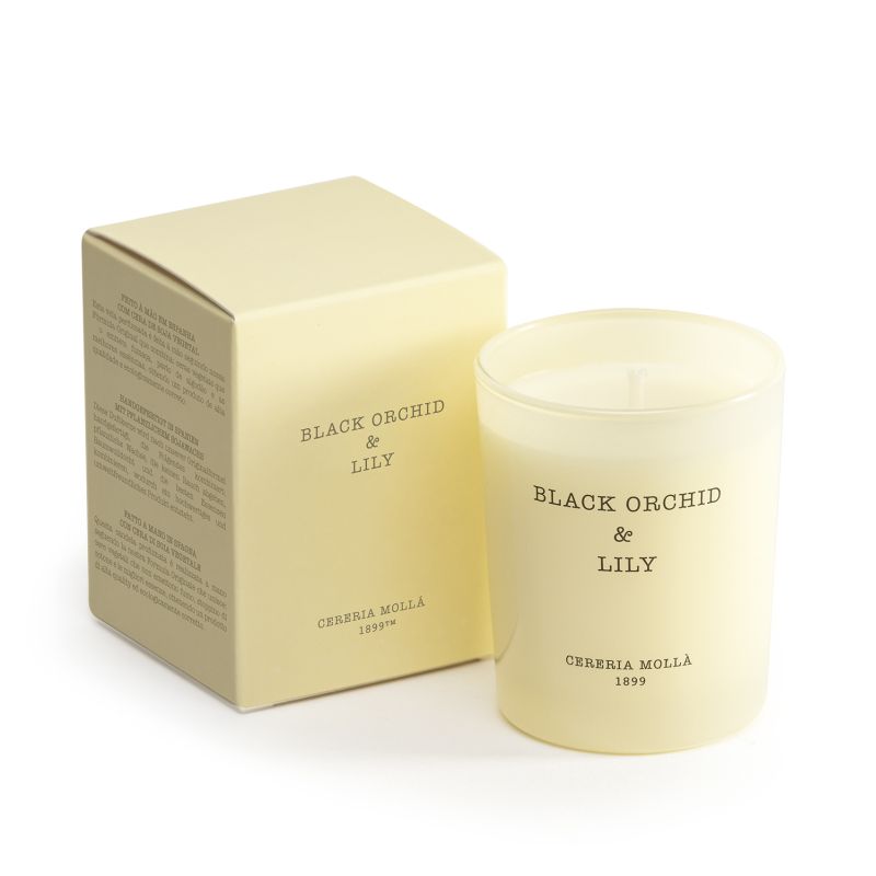 Black Orchid & Lily Premium Mini Candle