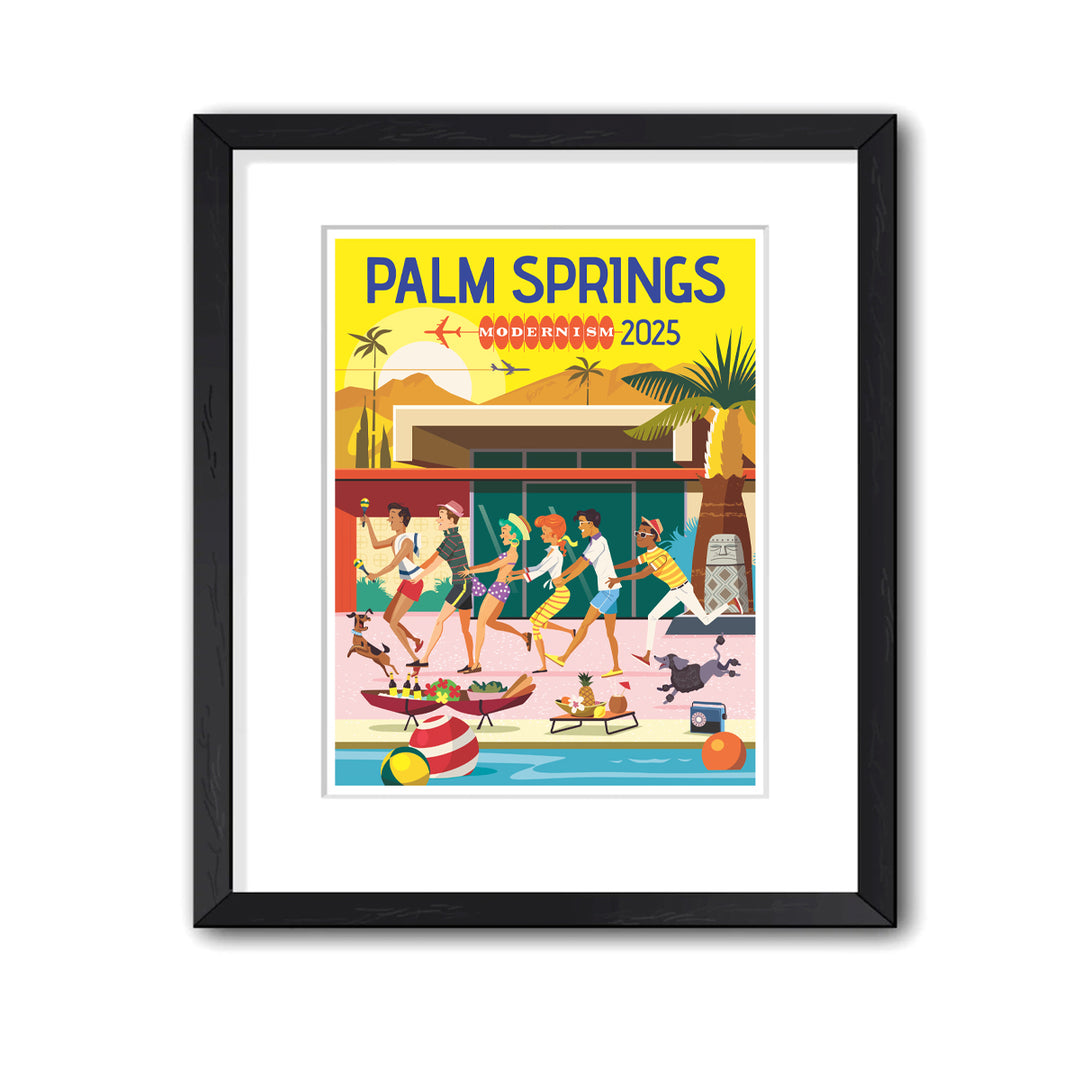 Print: Conga 2025 8" x 10" (Framed)