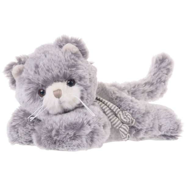 Cozy Cat 7" Plush - Gray