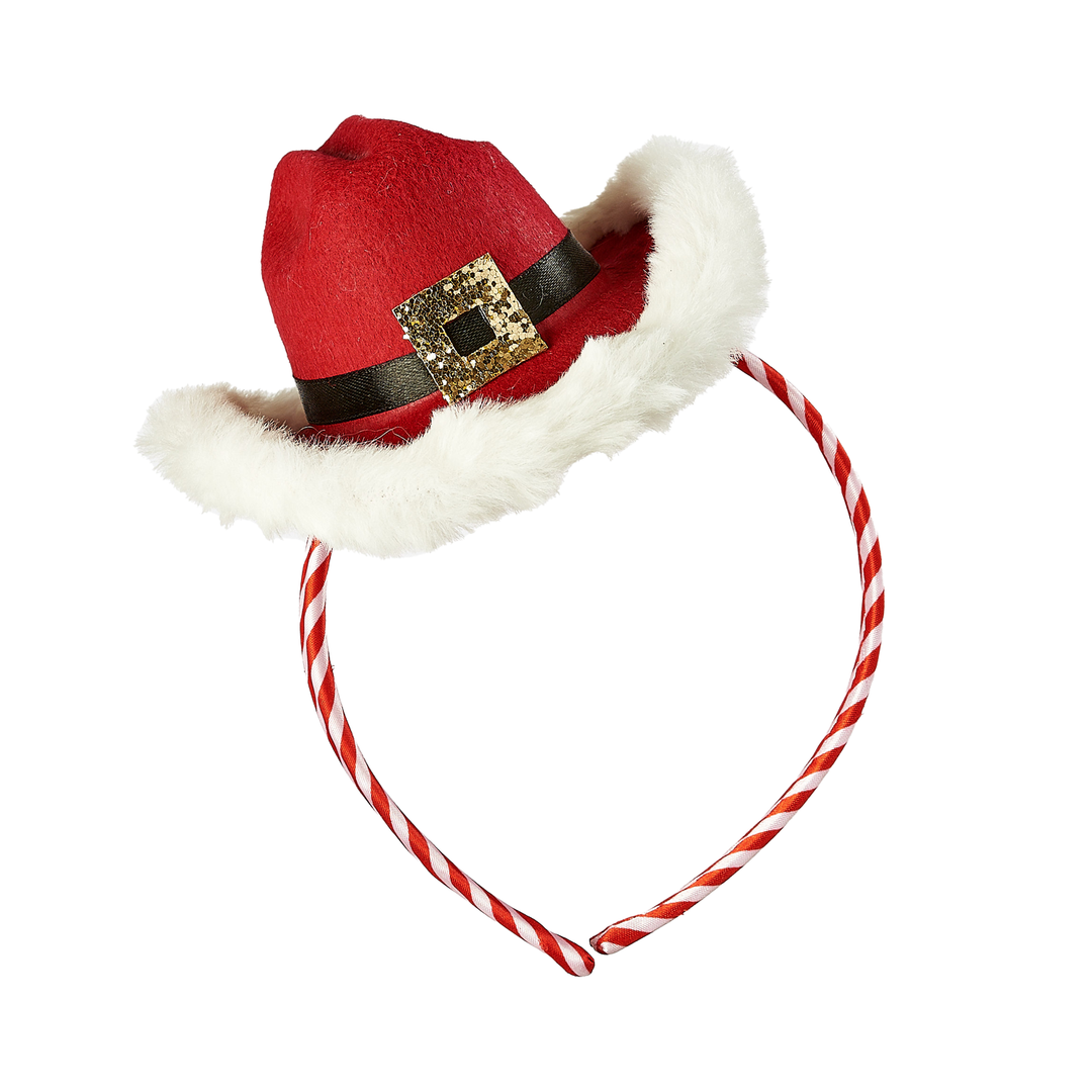 Cowboy Santa Headband