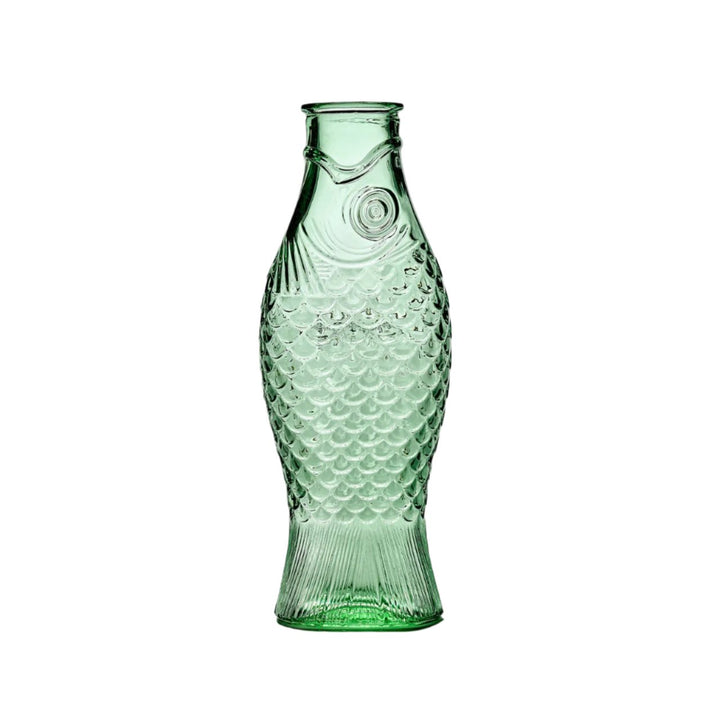 Green Fish + Fish Bottle