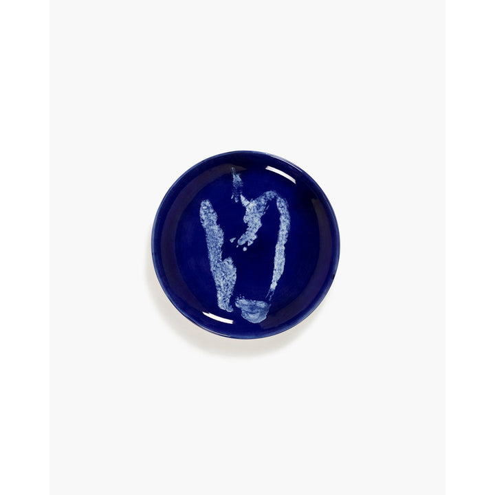 Feast Dark Blue + White Pepper Breakfast Plate