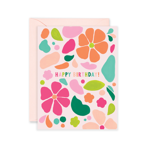 Colorful Birthday Bobs Birthday Card