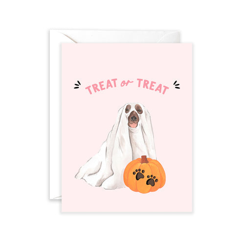 Treat Or Treat Halloween Card