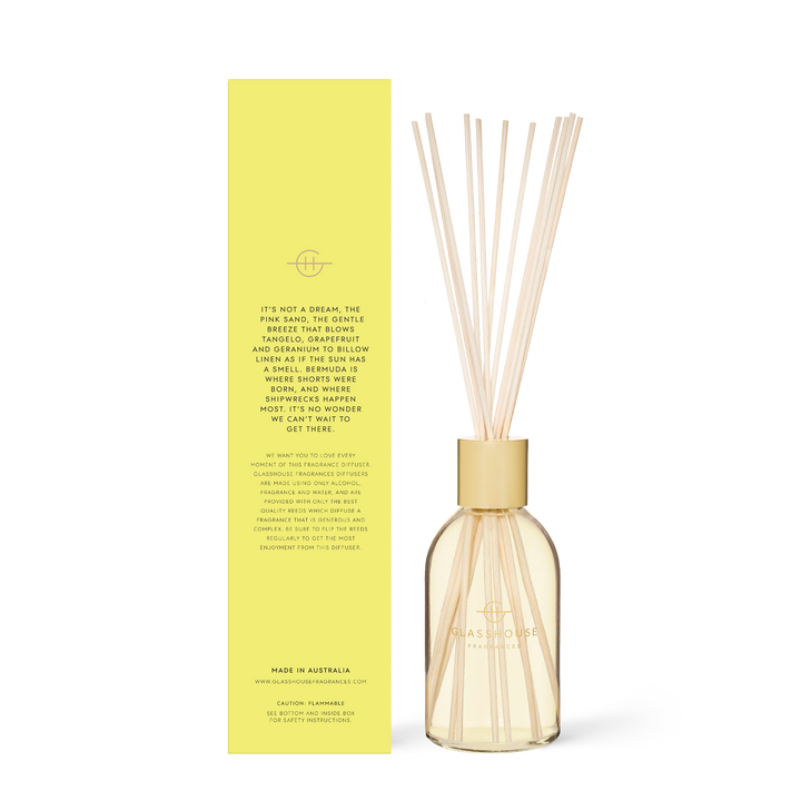 Glasshouse Fragrances Sunkissed In Bermuda 8.4 fl. oz. Fragrance Diffuser