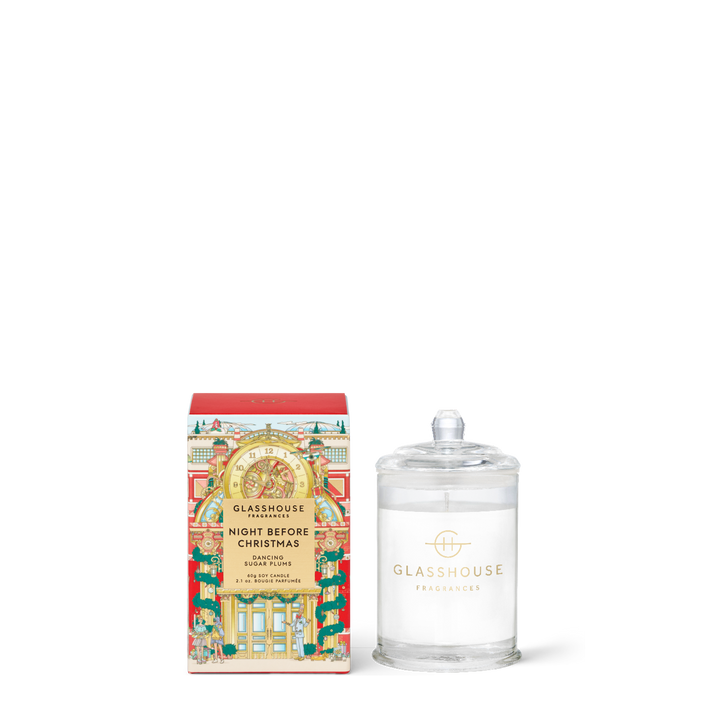 Glasshouse Fragrances Night Before Christmas 2.1 oz. Triple Scented Candle