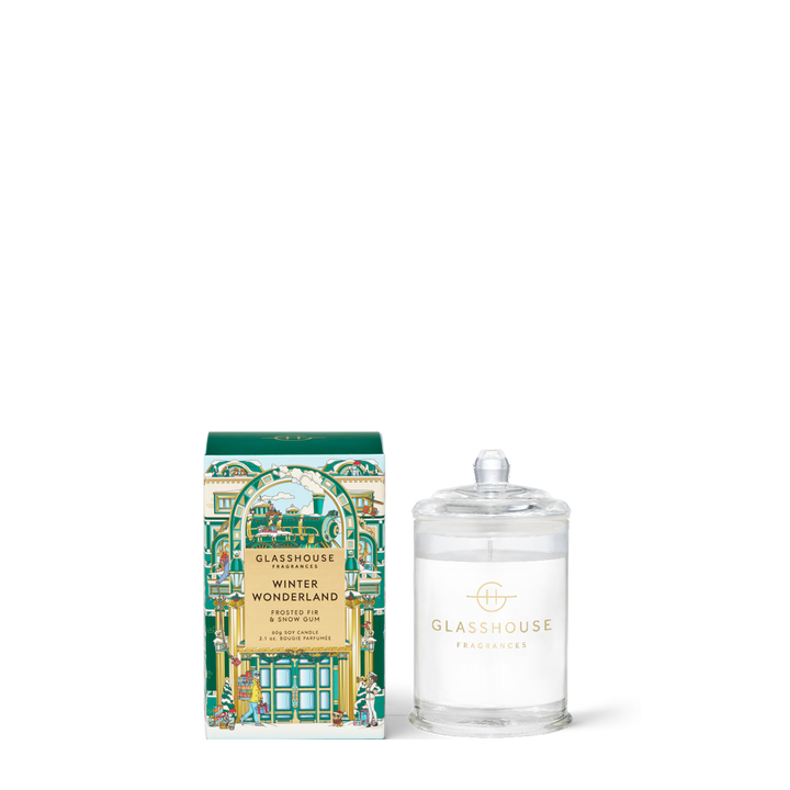 Glasshouse Fragrances Winter Wonderland 2.1 oz. Triple Scented Candle