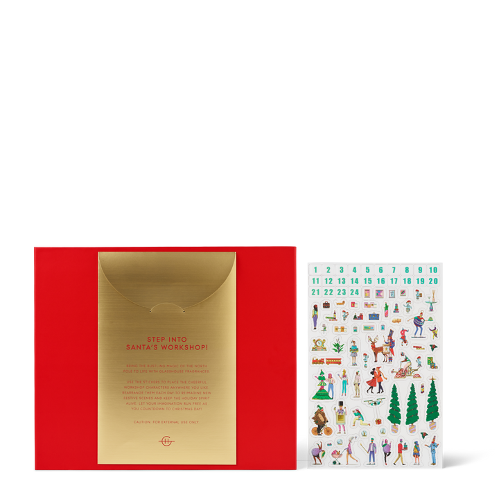 Glasshouse Fragrances 24 Days Of Christmas Advent Calendar Gift Set