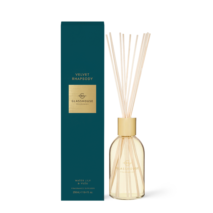 Glasshouse Fragrances Velvet Rhapsody 8.4 fl. oz. Fragrance Diffuser
