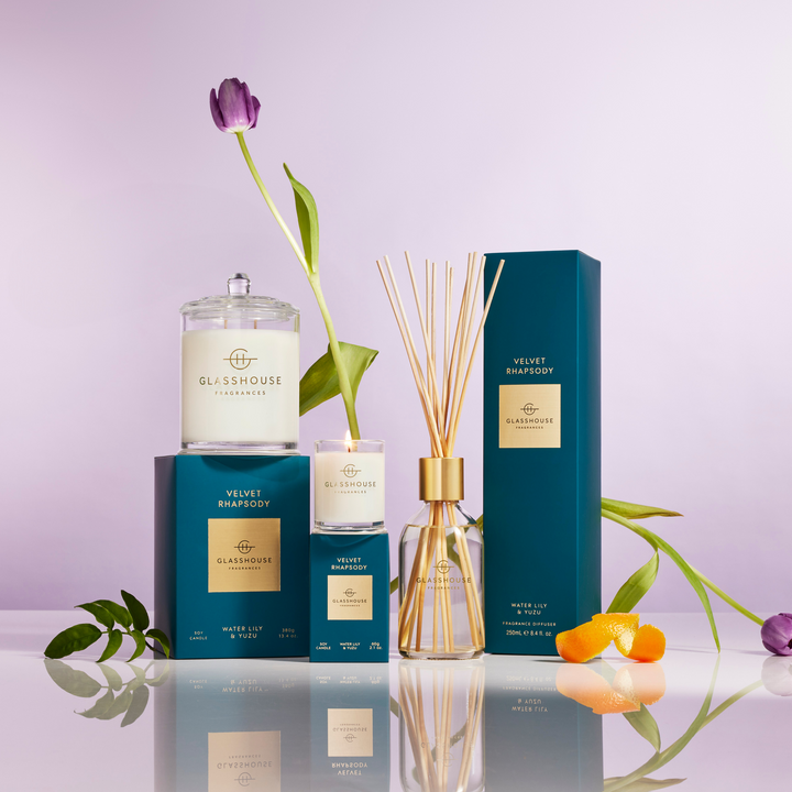 Glasshouse Fragrances Velvet Rhapsody 8.4 fl. oz. Fragrance Diffuser