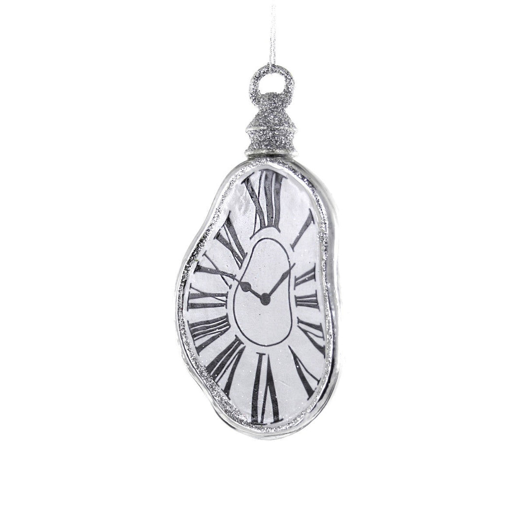 Melting Clock Ornament