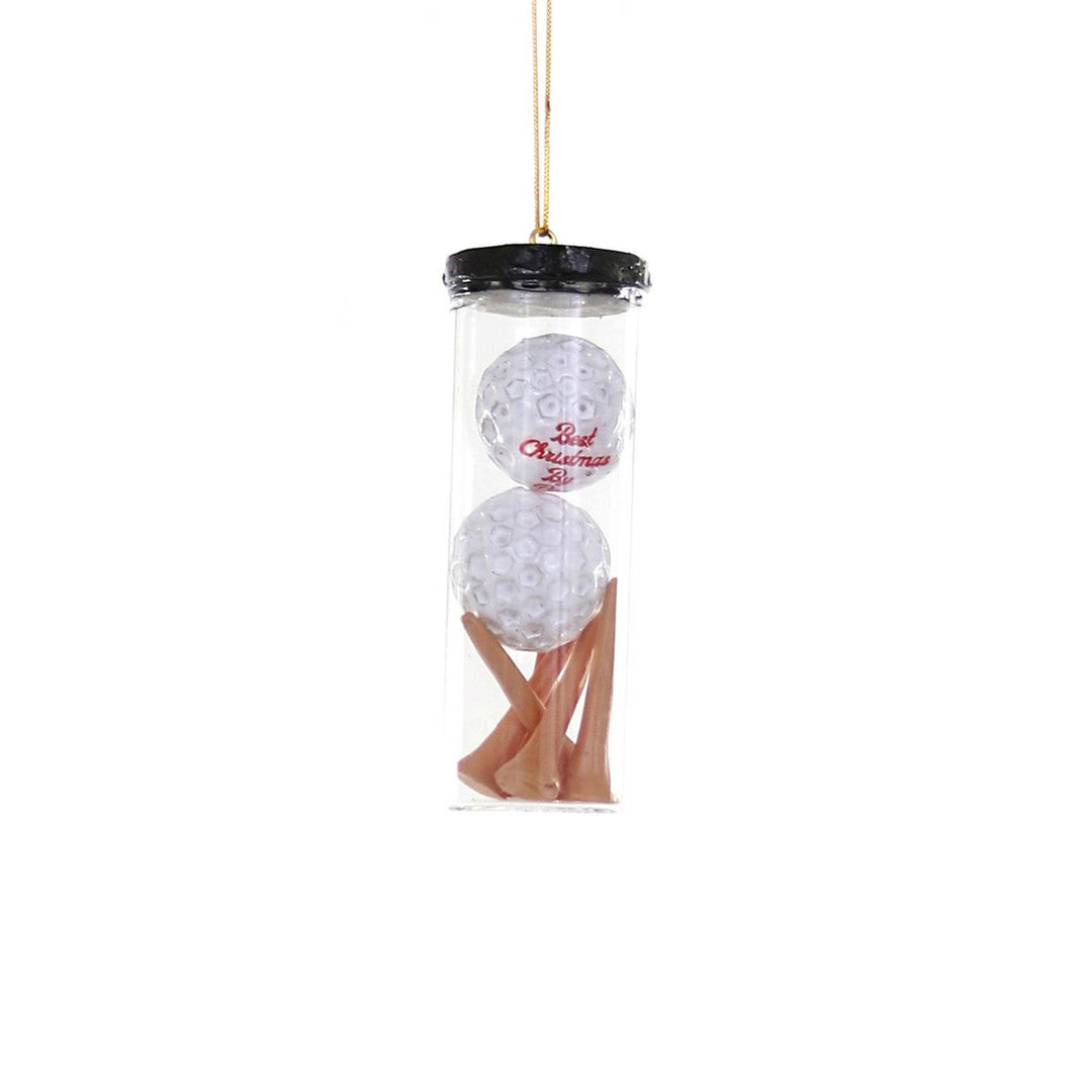 Golf Balls And Tees Ornament