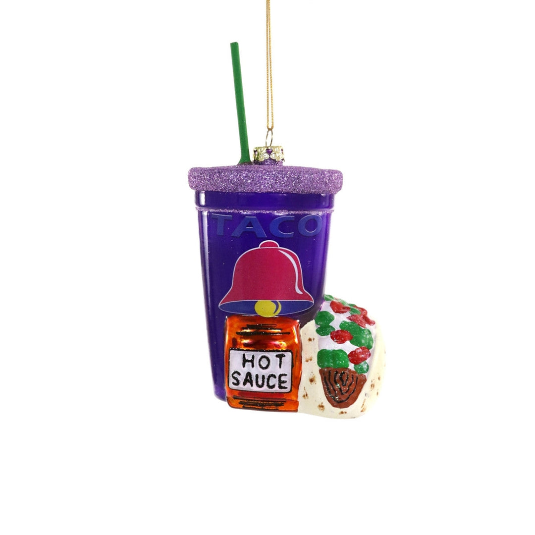 Fast Food Taco Ornament