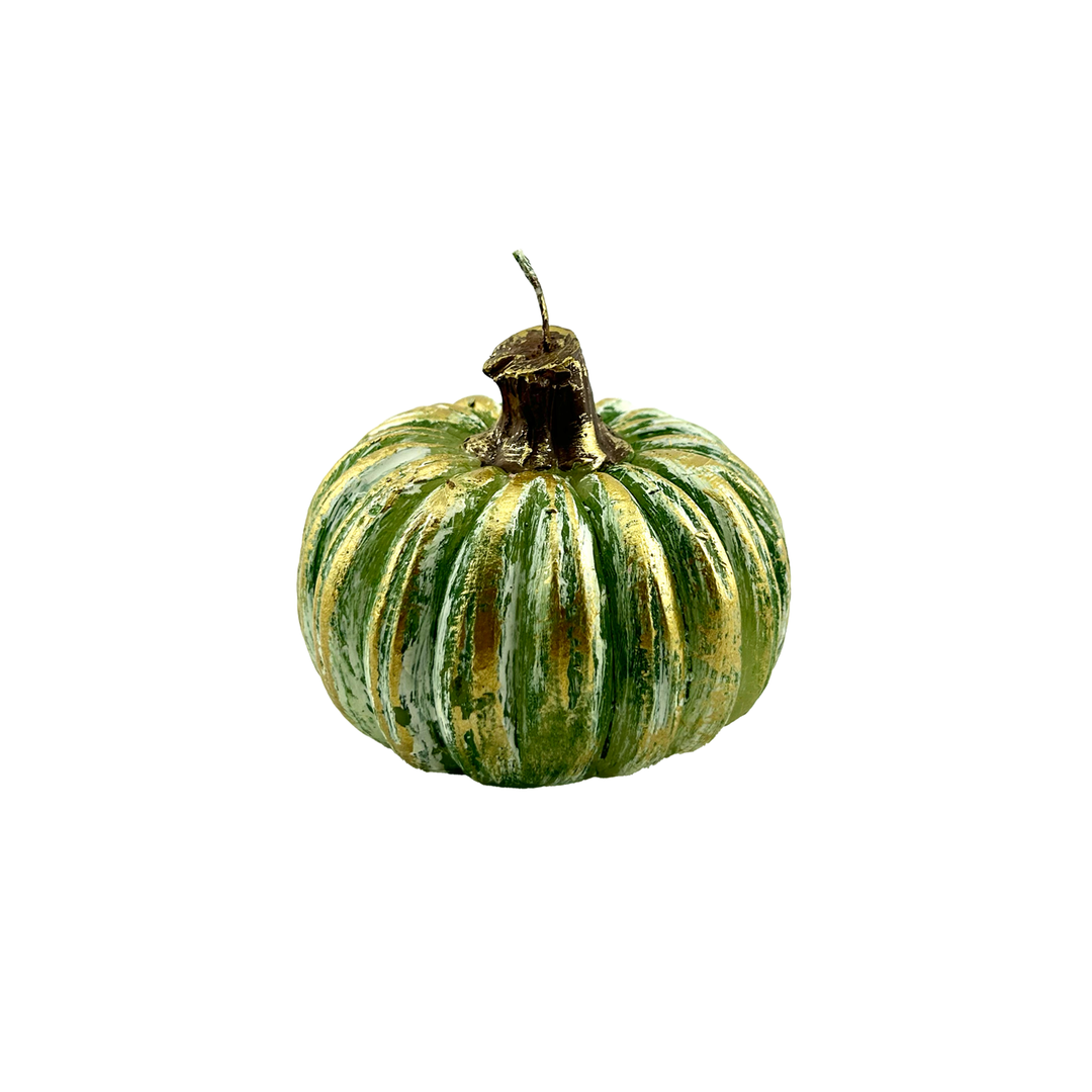 Pumpkin Candle - Green