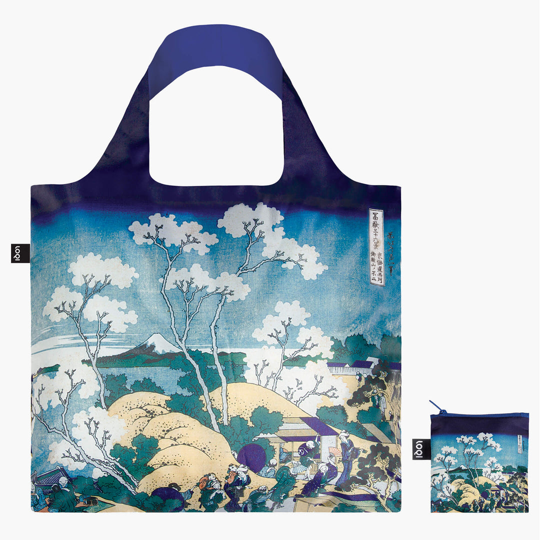 Katsushika Hokusai Fuji From Gotenyama Recycled Bag