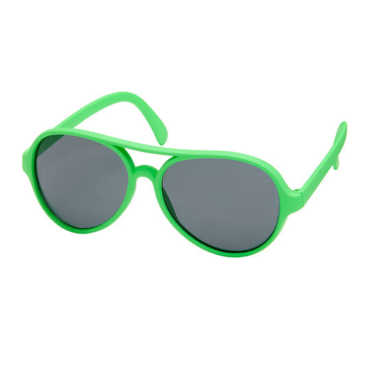 Pop Color Aviator Kids Sunglasses - Green
