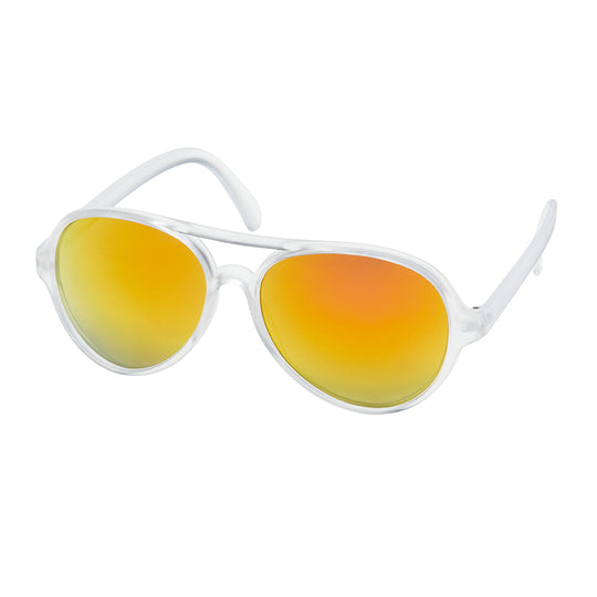 Pop Color Aviator Kids Sunglasses - Clear