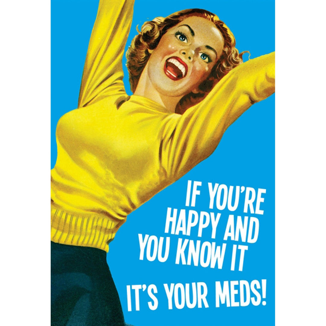 Meds Greeting Card