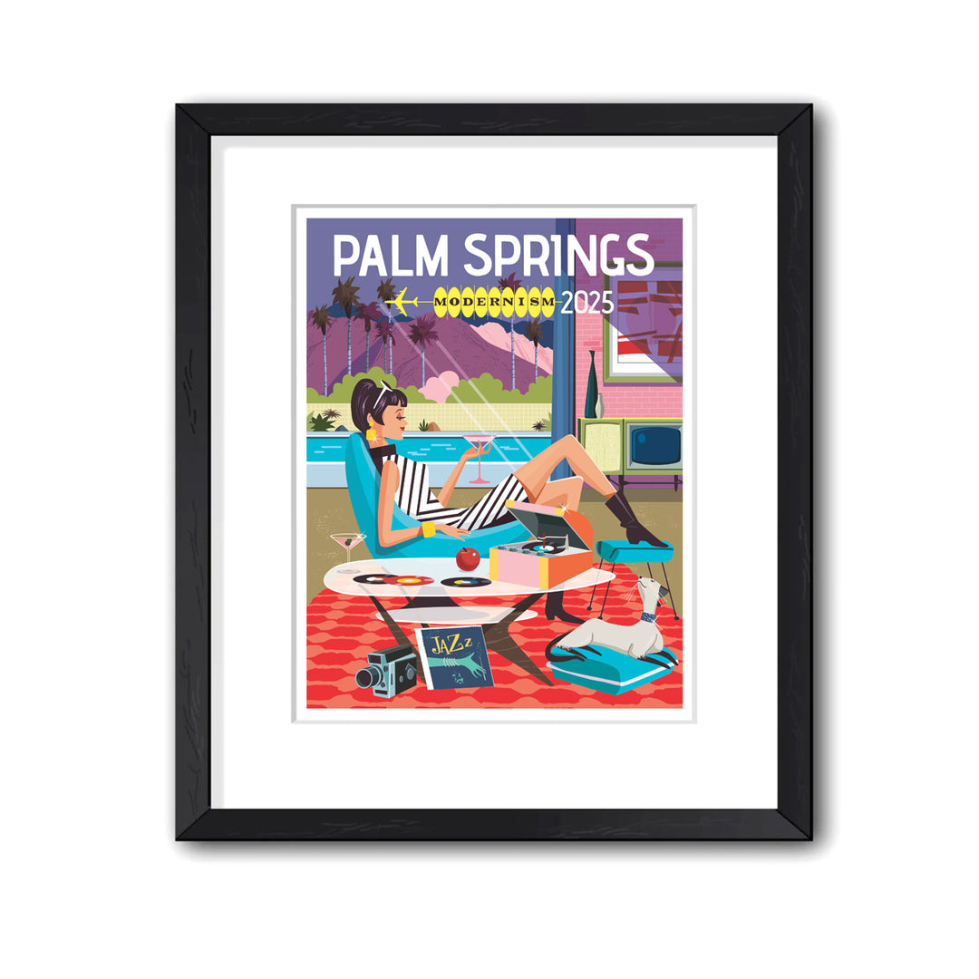 Print: Lounge 2025 8" x 10" (Framed)