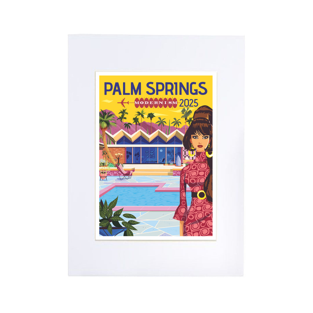 Print: Mod Gal 2025 13" x 19" (Unframed)