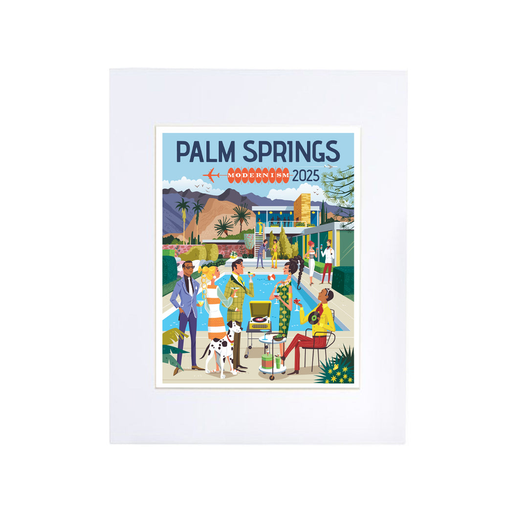 Print: Mod Party 2025 8" x 10" (Unframed)