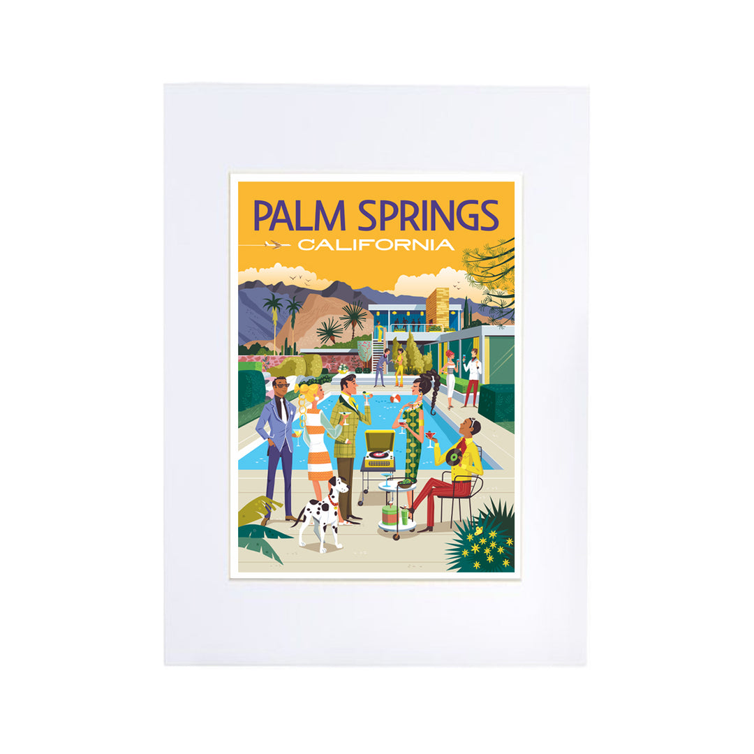 Print: Mod Party Orange 13" x 19" (Unframed)