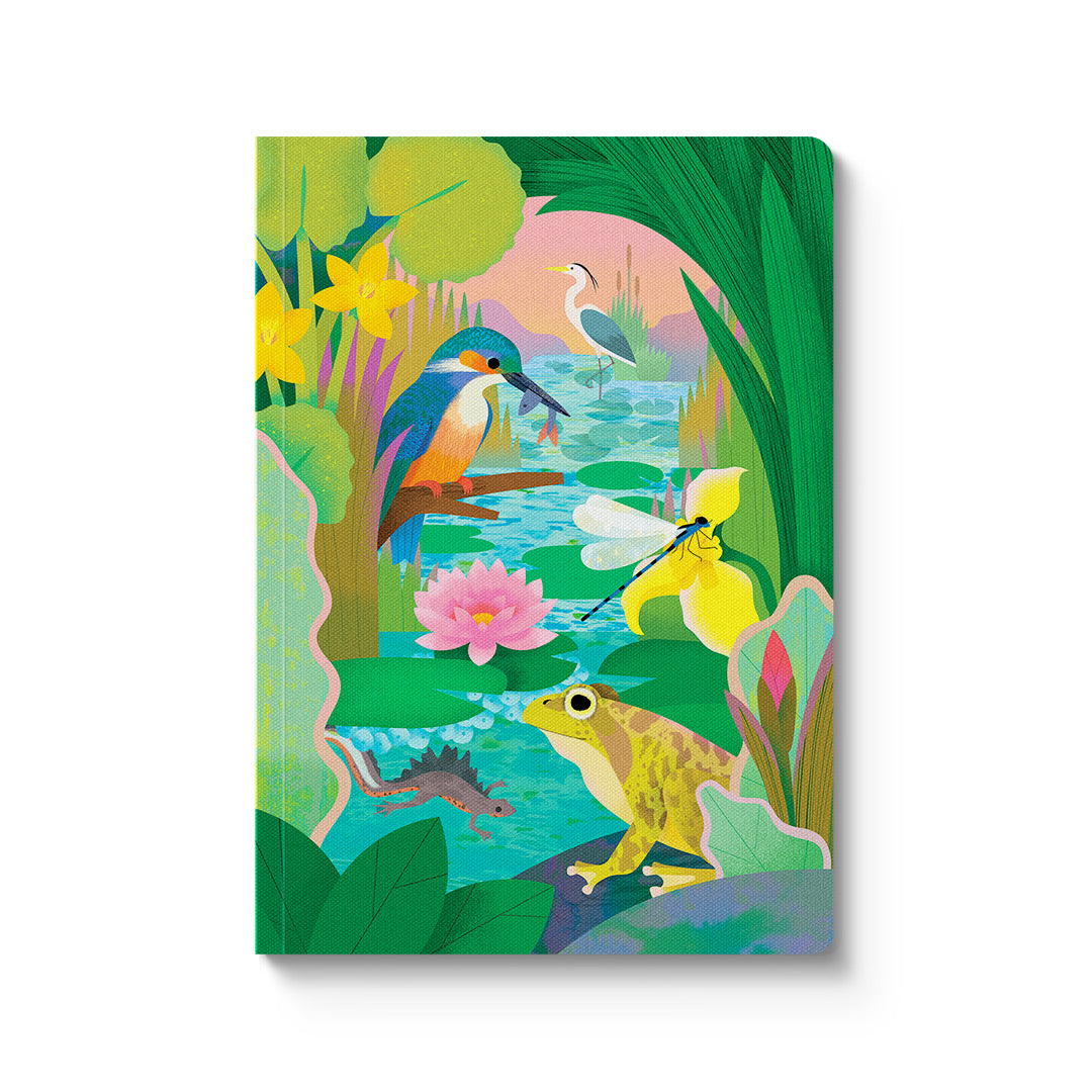British Pond Life Paperback Notebook