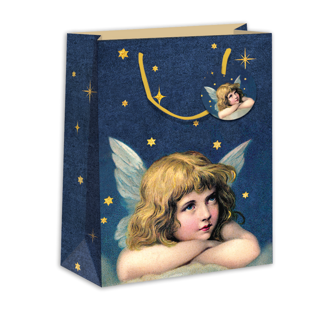Angel With Stars Medium Gift Bag
