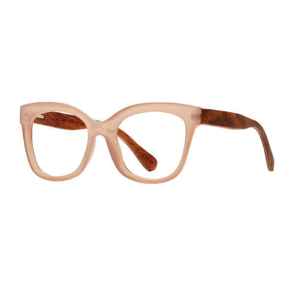 Nora Reading Glasses - Rose/Walnut