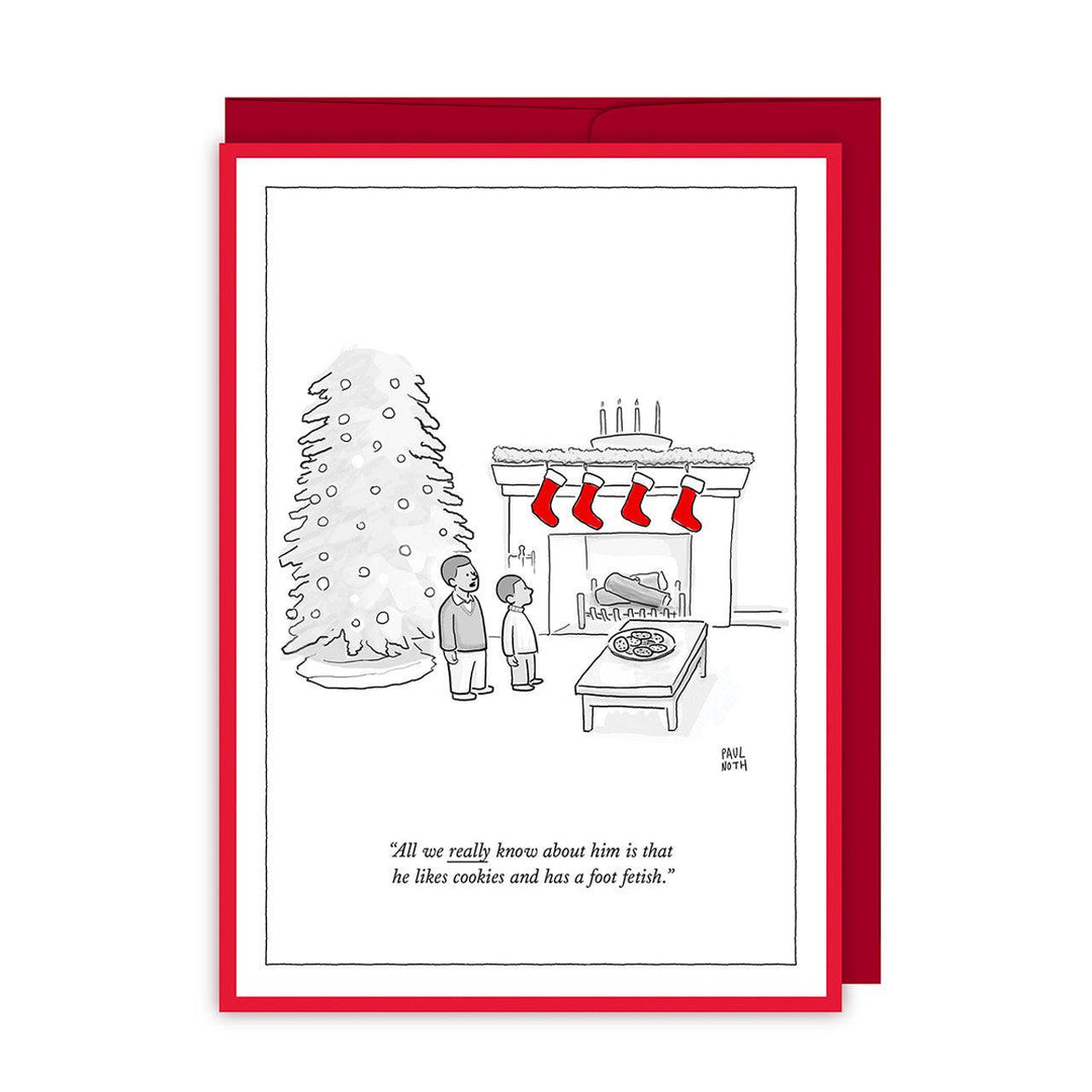 Foot Fetish Holiday Card