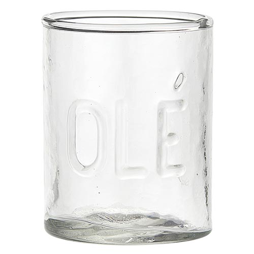 Olé Hammered Shot Glass