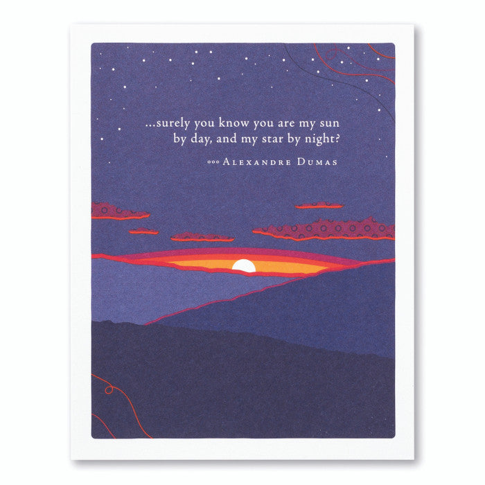 Surely You Know You Are My Sun Greeting Card