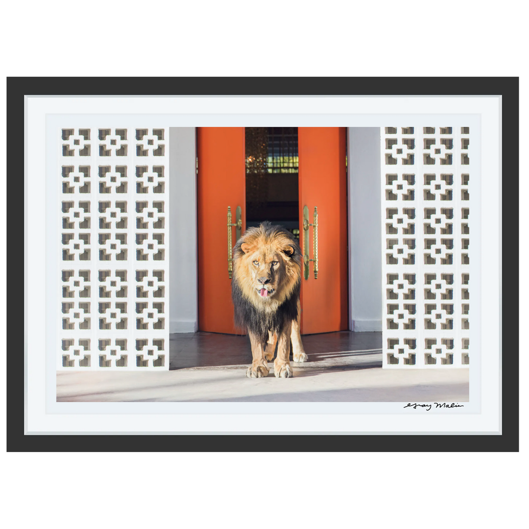 LIMITED EDITION - Welcome Back to The Parker II Signed Large 24" x 36"- Framed (Black)