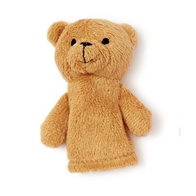 Cute and Cuddly Finger Puppet- Bear