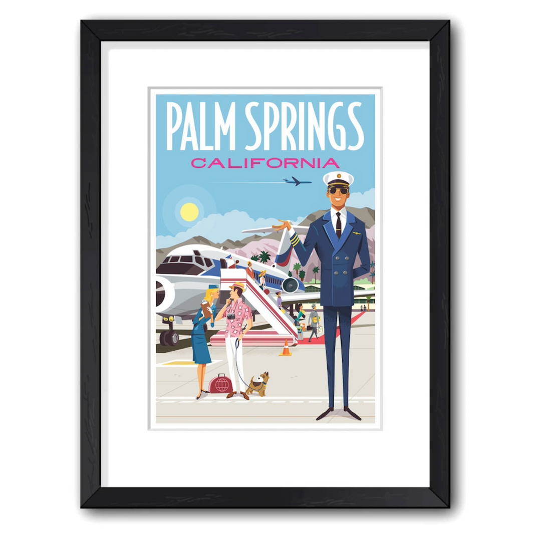 Print: PS Air 8" x 10" (Black Frame)