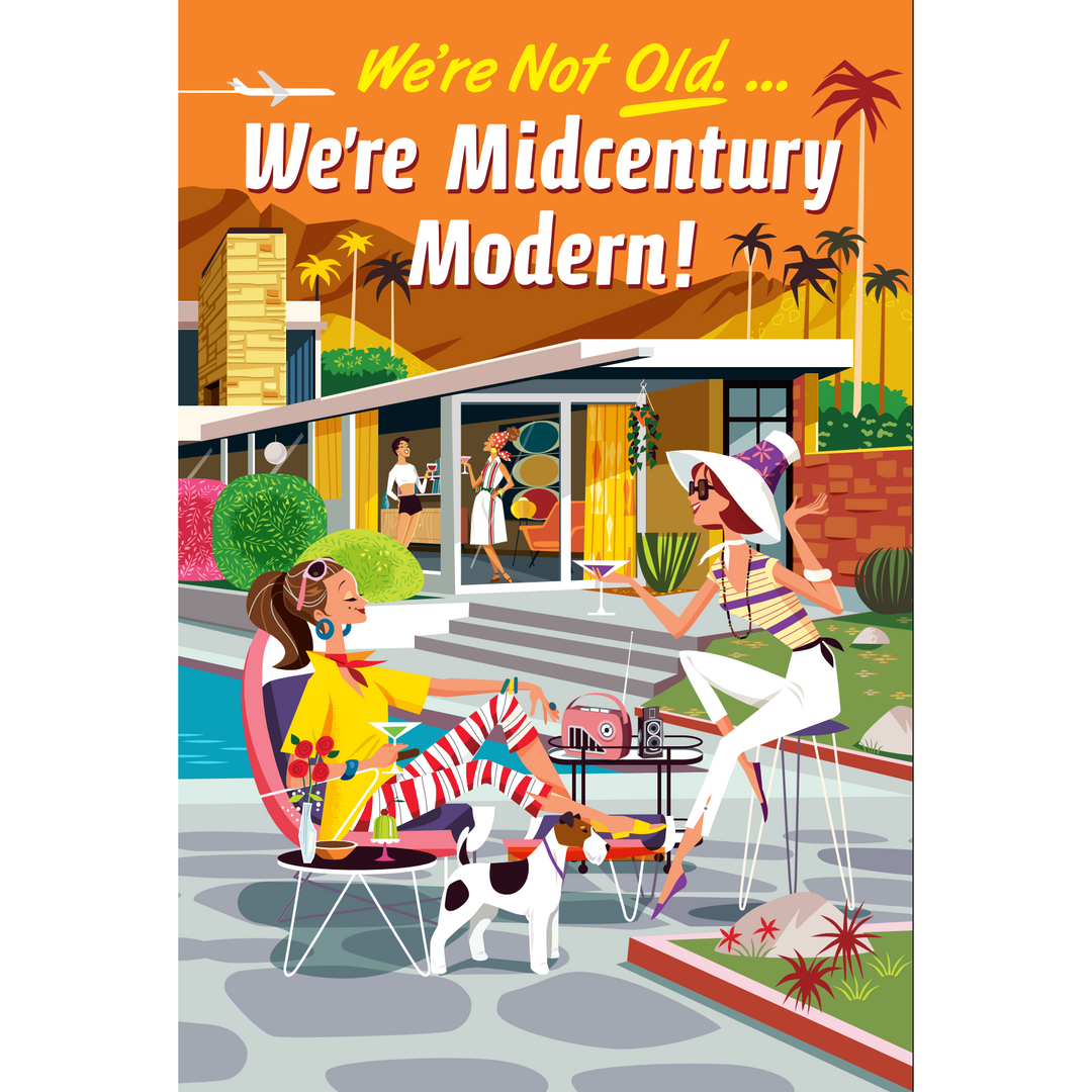 Postcard: We're Not Old Gals