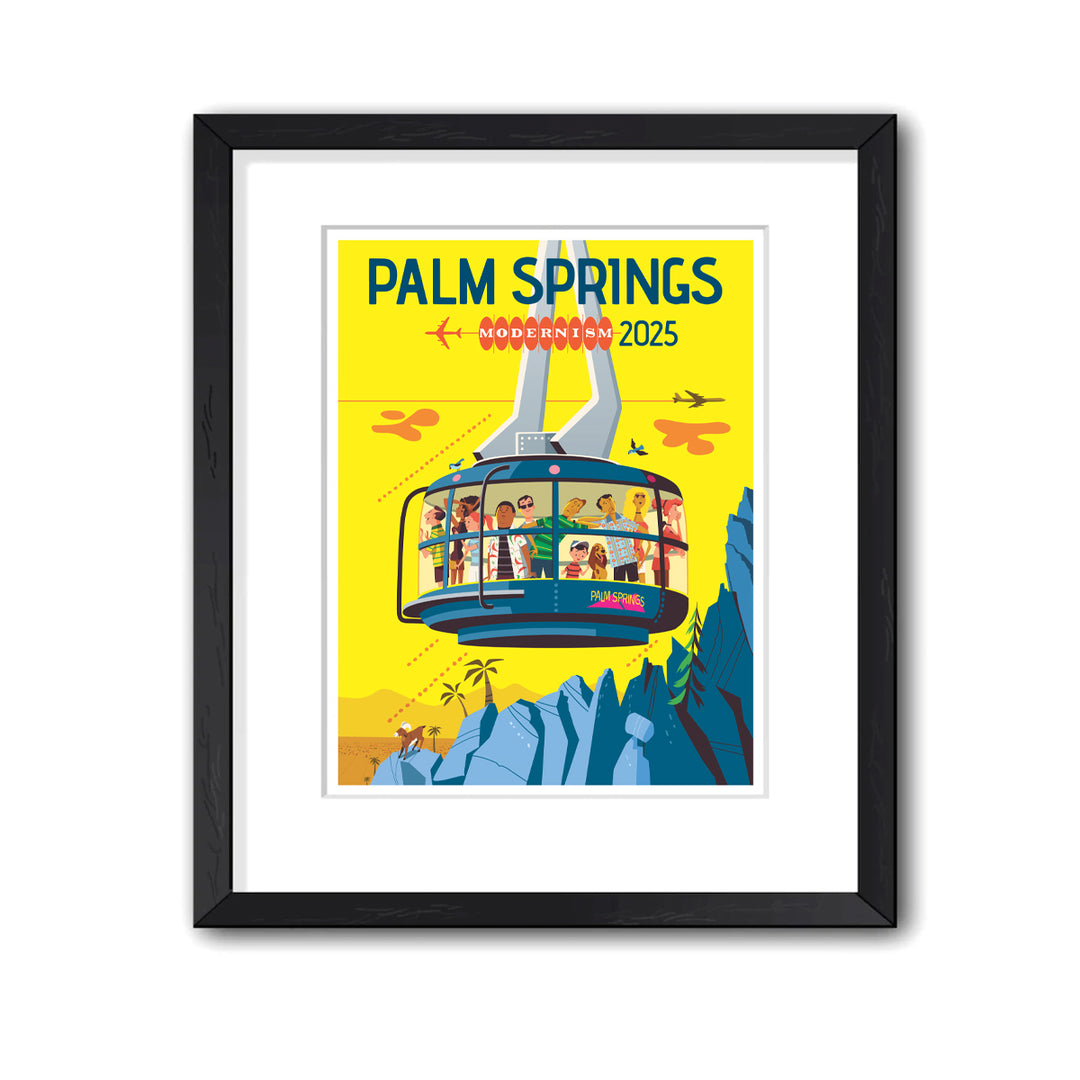 Print: Tram 2025 8" x 10" (Framed)