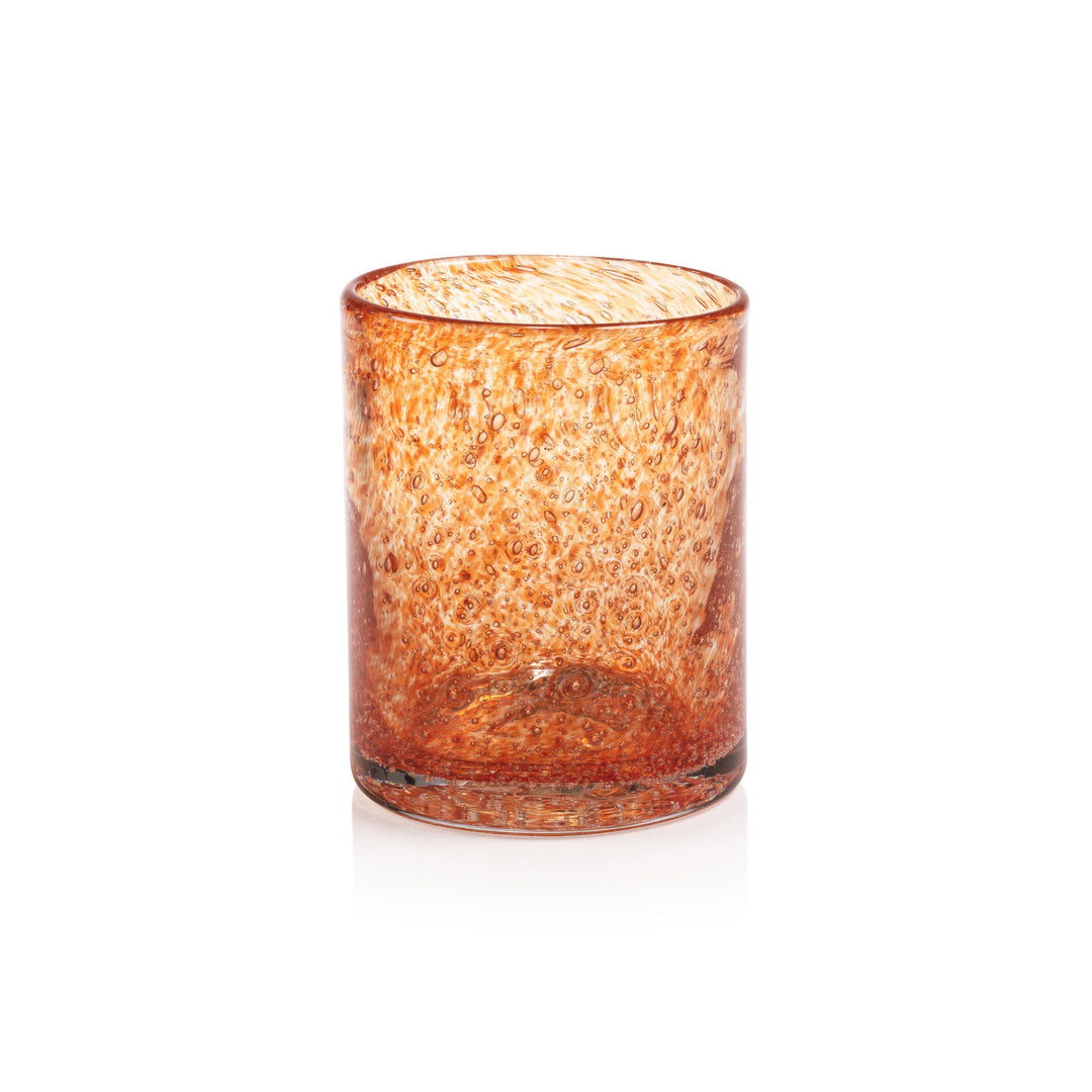 Antibes Glass Tumbler - Orange