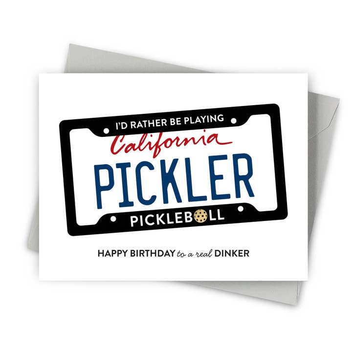Dinker Birthday Card