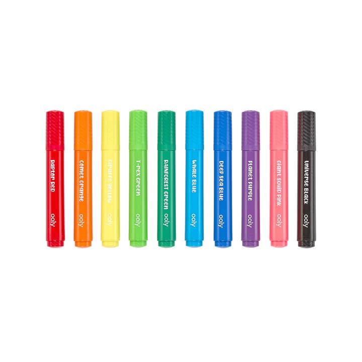 Big Bright Bruch Markers - Set Of 10