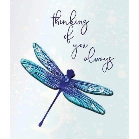 Dragonfly Thinking of You Greeting Card