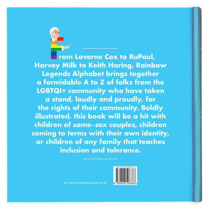 Rainbow Legends Alphabet Book