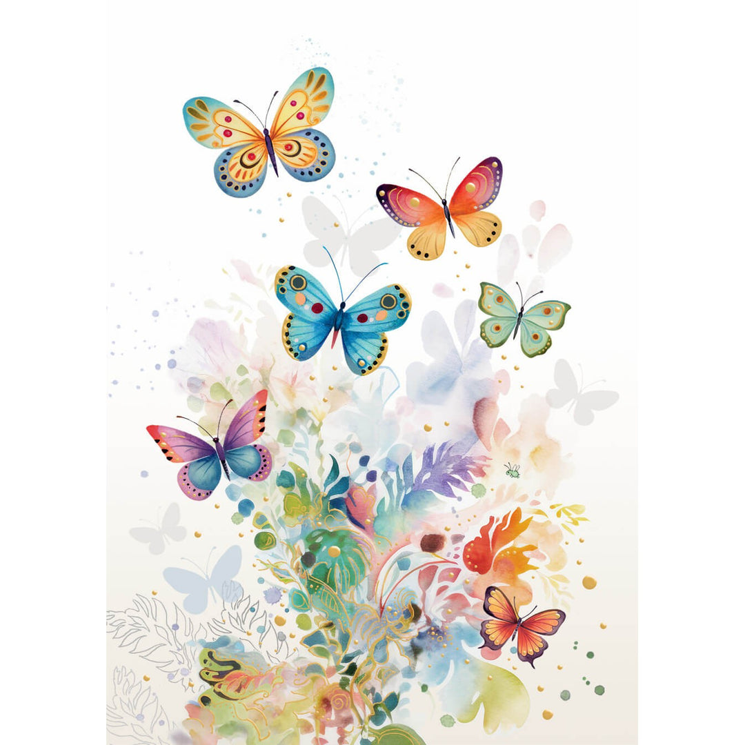 Butterfly Blank Greeting Card