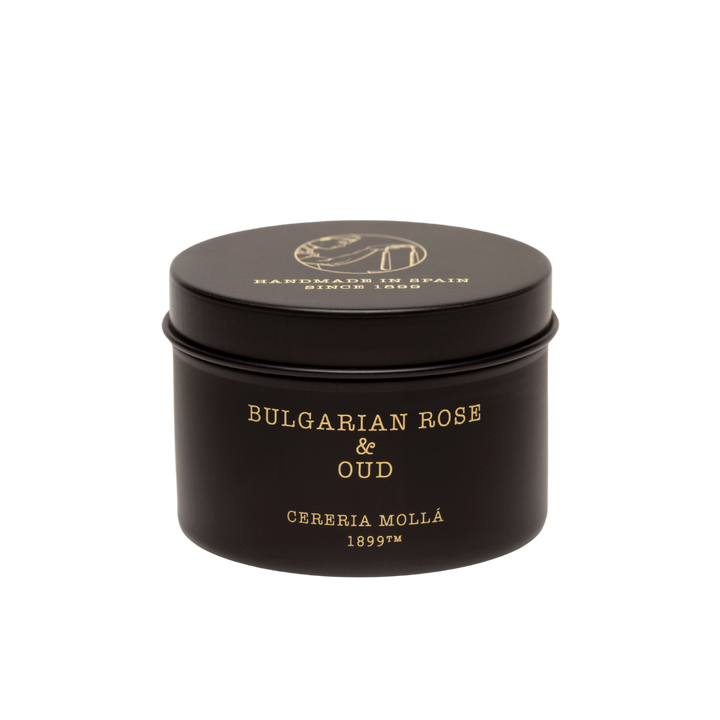 Bulgarian Rose & Oud Black 3.1 Oz. Travel Candle