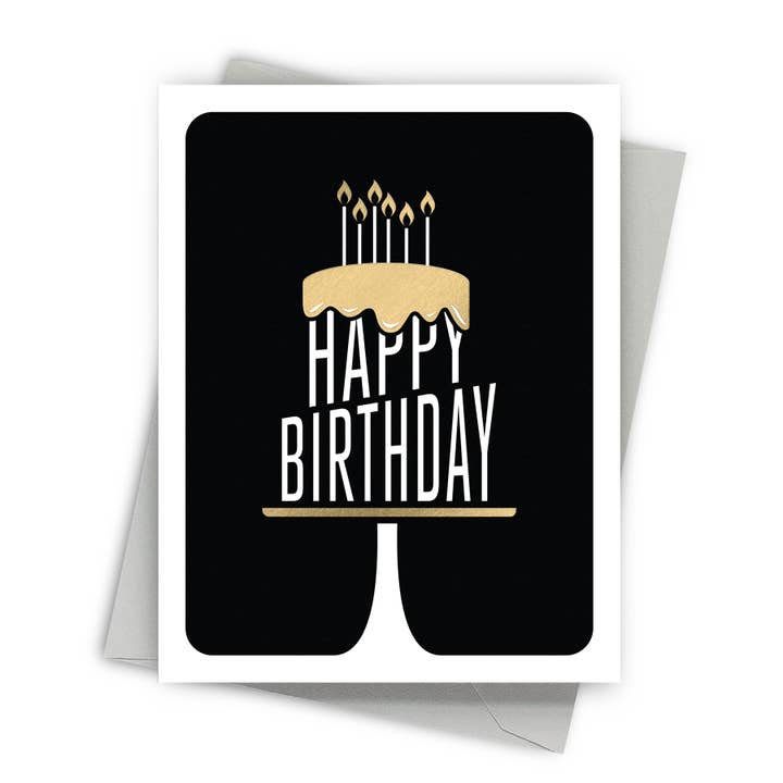 Cake Display Birthday Card