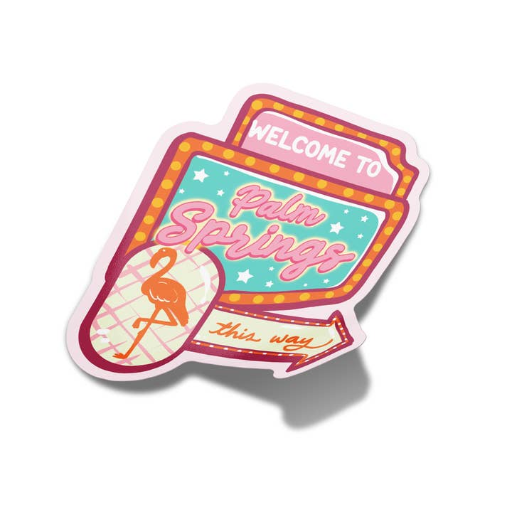 Sticker: Welcome To Palm Springs