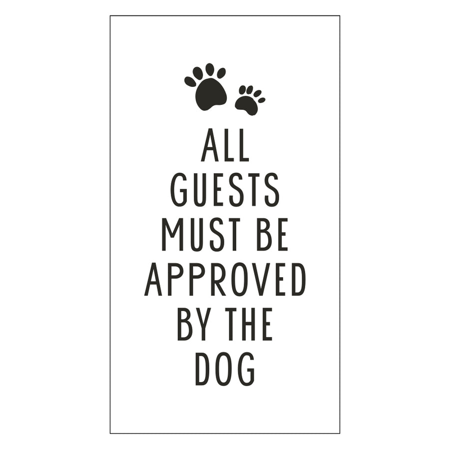 Approved By the Dog Guest Towel