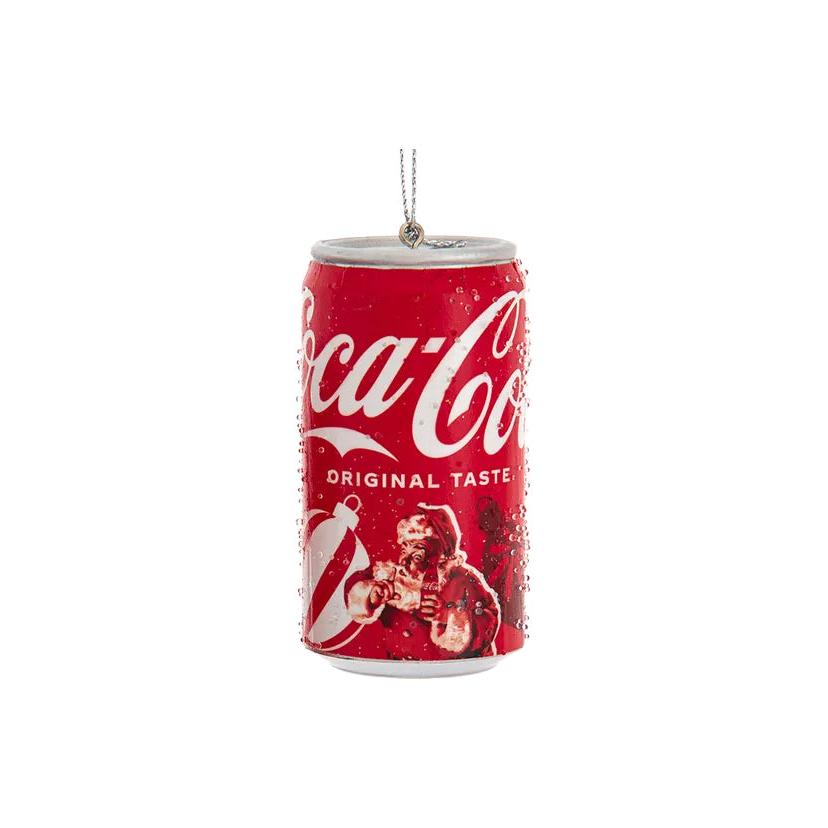 Santa Coke Can Ornament