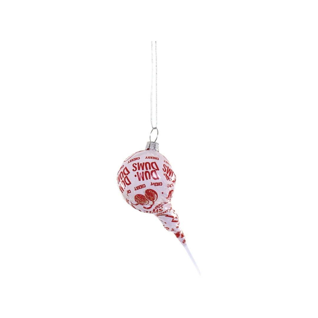 Small Lollipop Ornament - Cherry
