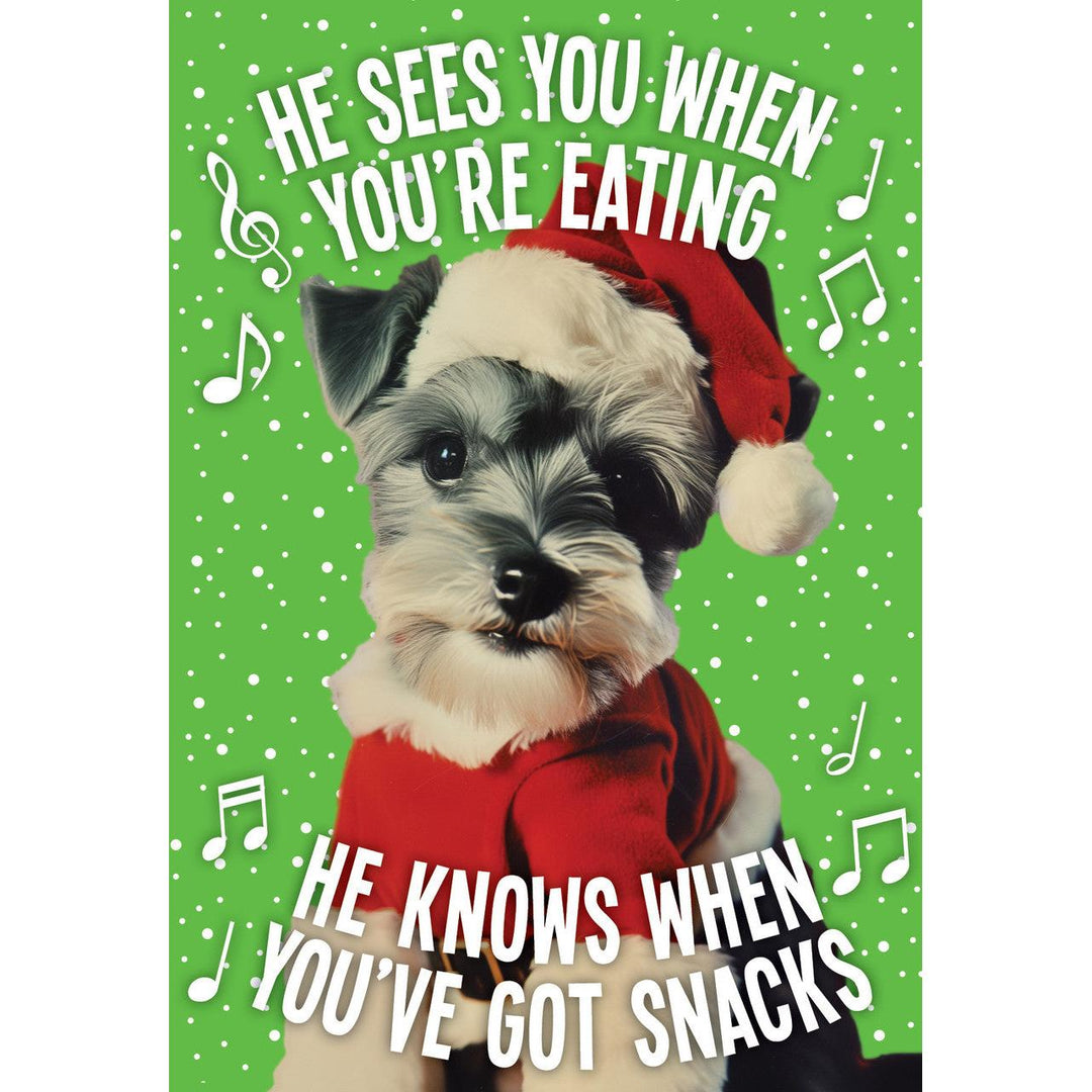 Christmas Snacks Holiday Card